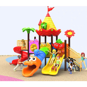 Ensemble de <span class=keywords><strong>jeux</strong></span> d'extérieur en plastique <span class=keywords><strong>pour</strong></span> enfants : toboggans et balançoires <span class=keywords><strong>pour</strong></span> la maternelle - Product Image 2