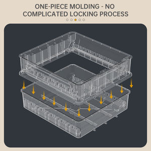 Incubateur à œufs en <span class=keywords><strong>vente</strong></span> chaude, incubateur entièrement automatique, machine à éclosion <span class=keywords><strong>de</strong></span> 192 œufs avec double alimentation - Product Image 4