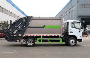 Camion Compattatore per Rifiuti Usato Dongfeng 4X2 12CBM Direttamente dalla Fabbrica |   Smaltimento Professionale dei Rifiuti Urbani - Product Image 6