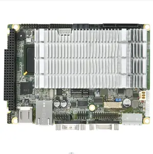 N455 3.5 "組み込みマザーボード1Gメモリ1LAN2COM6USBメインボード (オンボードCPU付き)