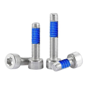 Vis métriques ISO14583 en acier inoxydable à <span class=keywords><strong>six</strong></span> lobes Torx à tête cylindrique T20 avec insert en nylon anti-desserrage, finition galvanisée - Product Image 3
