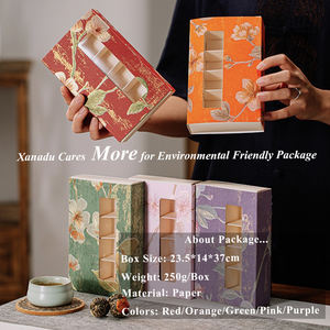 Bolas de Flores Orgánicas <span class=keywords><strong>en</strong></span> Caja de 18 Unidades, Hibisco, Jazmín, Lirio, Rosa, Peonía, Crisantemo, Osmanthus, Hechas a Mano, 5g, Regalo, Se Acepta OEM - Product Image 5