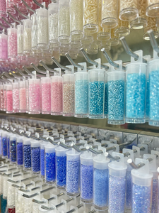 Cuentas <span class=keywords><strong>Delica</strong></span> 11/0 <span class=keywords><strong>Miyuki</strong></span> Japonesas de Vidrio Galvanizado Teñido, Cuentas de Semilla <span class=keywords><strong>MIYUKI</strong></span> <span class=keywords><strong>Delica</strong></span> en Varios <span class=keywords><strong>Colores</strong></span> Disponibles - ¡Venta Caliente! - Product Image 4