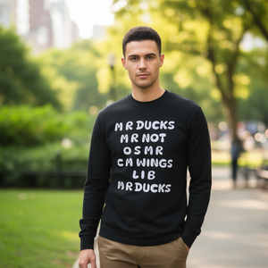 T-shirt à manches longues M R Ducks, Mr Not Os, Mr Cm Wings, Lib Mr Ducks, T-shirt promotionnel - Product Image 3