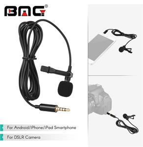 Cablato professionale stile lavalier metallo clip microfono adatto per smartphone live streaming registrazione, comodo e veloce - Product Image 6