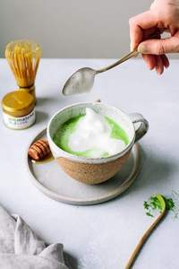 ผงมัทฉะออร์แกนิคยี่ห้ออูจิ บรรจุกระป๋องดีบุก 30 กรัม ขายตรงจากโรงงานจีน ยอดขายดี ผงชาเขียวมัทฉะเกรดพิธีชงชาแบบญี่ปุ่น - Product Image 5