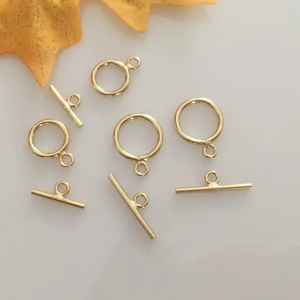 <span class=keywords><strong>A2161</strong></span> Venta caliente 14K oro lleno OT cierre collar pulsera joyería hacer encanto cierre accesorios hallazgos - Product Image 2