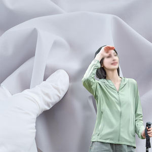 20Dポリエステルオリジナル糸日焼け止めUV耐性UPF50 + アイスシルクジャカード56gナイロンポリエステル防水タフタ生地 - Product Image 4