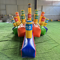 Jeux sportifs gonflables pour la maison et les jardins, lancer le cercle, lancer l'anneau, jeu de lancer d'anneaux gonflable