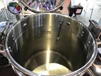 Freidora de gas comercial vertical MDXZ-22 de 22L para pollo frito tipo KFC, freidora de sobremesa a presión para aceite