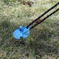 Ancre de sol pour animaux de compagnie JH-Mech, piquet en spirale pour attache de chien