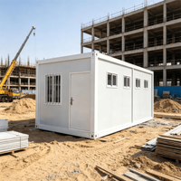 Ufficio Modulare Prefabbricato Portatile a Basso Costo da 20 Piedi per Cantieri Edili