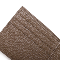 Dompet Kulit Asli Pabrik Asli Pebble Grain Open Short Unisex