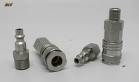 Raccord rapide pneumatique standard ISO6150 B Rectus 23KA en acier au carbone pour circuits pneumatiques industriels