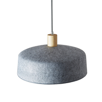 Lampe acoustique contemporaine en feutre, petite, LED blanc chaud, CRI 90, angle de faisceau 60°, pour la maison, le bureau, le restaurant, luminaire décoratif, garantie 3 ans