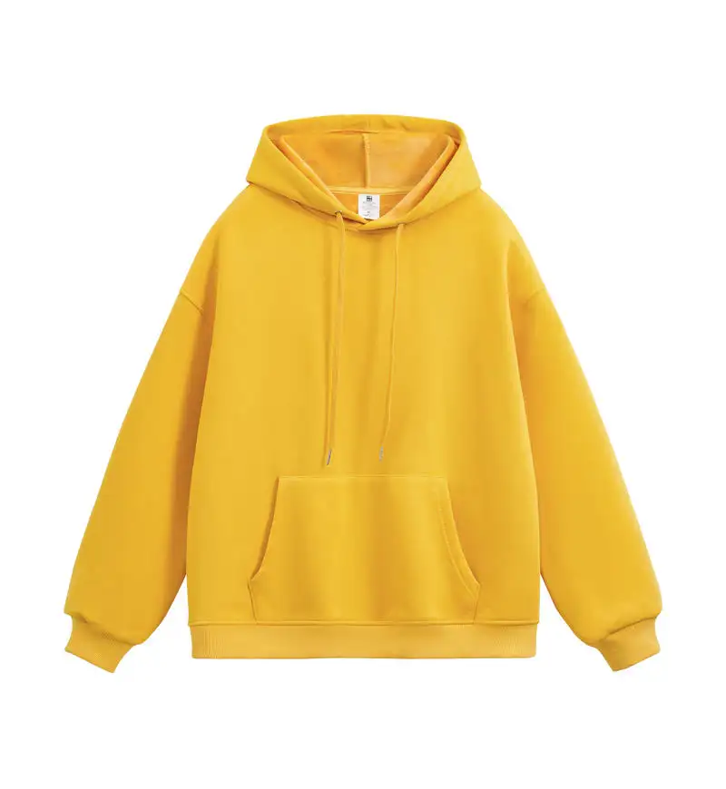 Yeni kumaş 450 GSM polar Hoodie özel Logo tasarım mikro kadife gümüş tilki polar Hoodie vizon el hissediyorum Unisex büyük boy Hoodie