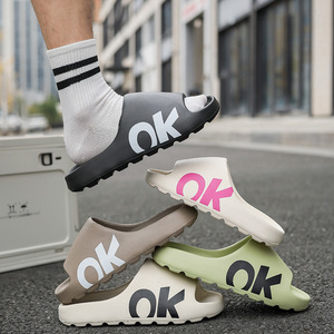 Nouvelles sandales d'été et d'hiver en EVA pour hommes, chaussures de sport décontractées d'extérieur, respirantes, souples, antidérapantes, pour couple, pantoufles de maison, tongs - Product Image 1