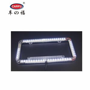 Carfu <span class=keywords><strong>Led</strong></span> Giấy Phép Mảng Tấm Hợp Kim Tùy Chỉnh Giấy Phép Tấm Khung - Product Image 3