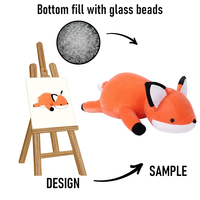 Jouet en peluche lesté personnalisé de haute qualité pour l'anxiété, fabriqué par BSCI ICTI, parfait pour les câlins, doux et moelleux, avec du lavande