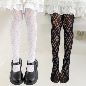 Collants en <span class=keywords><strong>maille</strong></span> respirants pour filles, collants d'été fins, leggings de danse anti-boulochage, bas <span class=keywords><strong>tricot</strong></span>és pour tout-petits - Product Image 1