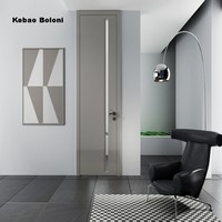 Porte moderne en bois massif insonorisée et ignifuge, double battant, pour chambre à coucher, surface finie, pour usage intérieur, appartements, hôtels