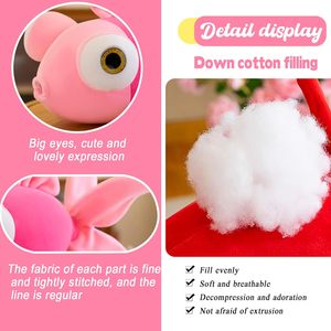 13.8 Inch Cá Vàng Thú Nhồi Bông Mềm Dễ Thương Cá Sang Trọng Gối Đồ Chơi Quà Tặng Cho Cô Gái, Màu Hồng - Product Image 4