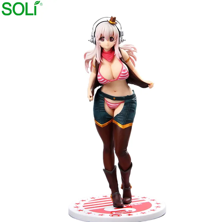 Chica Sexy de dibujos animados de Pvc desnudo Anime figura