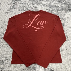 TS4115 Custom Men's Oversized Thermal Waffle Knit Long Sleeve T-shirt 100% <strong>Cotton</strong> Crew Neck Top Soft T Casual <strong>Wear</strong> for Men - Product Image 2