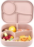 Nouvelles Idées de Produits Boîte à Lunch pour Enfants en Silicone Étanche Life Sans Bpa pour Micro-ondes pour Bureau Adulte avec Bouteille d'Eau