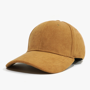 Gorras de Béisbol de Gamuza Sólida Unisex con Logotipo Personalizado al por Mayor, Gorros de Gamuza de Invierno de Marca en Varios Colores - Product Image 2