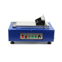 Machine à revêtement sous vide de 100 mm de largeur avec lame chauffante pour batteries