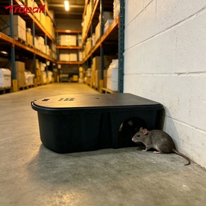 Piège à souris automatique en plastique pour extérieur, station d'appât pour rats et souris - Product Image 1