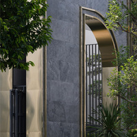 Matériaux décoratifs en pierre ultra-fins Life1996, revêtement mural extérieur en ardoise flexible de 2 mm, plaque de pierre naturelle