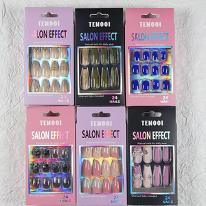 <span class=keywords><strong>Faux</strong></span> Ongles Personnalisés en ABS en Gros à Coller avec Boîte Cadeau pour Application sur les Doigts - Product Image 2