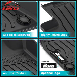 Tapis de sol TPE toutes saisons sur mesure pour Audi e-tron/Q8/SQ8 2021-2025, tapis moulés 3D imperméables - Product Image 3