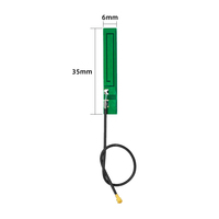 Antenne RF LoRa LPWAN à polarisation verticale sur PCB, fréquence personnalisable, connecteur, personnalisation complète, prise en charge des modules sans fil IoT