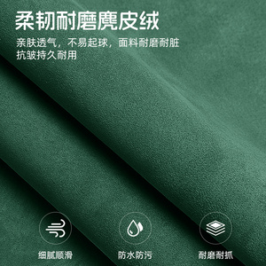 Italian Style Simple <b>Sofa</b> L Shaped Convertible Foam Filling For <b>Small</b> Living Rooms Guesthouses Rental Apartments - Product Image 2