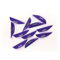 Decut – composants de flèche colorés de 1 à 3/4 pouces, aubes de rotation pour tir à l'arc 0.165 pouces