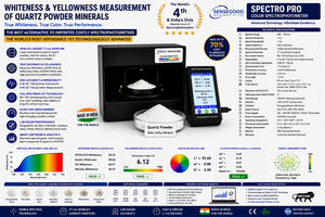 Espectrofotómetro de Color Portátil de Alta Precisión 0.04 DE, Medidor de Blancura, Ancho de Banda Espectral 400-700nm, Resolución 1nm, Más Vendido - Product Image 3