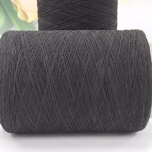 Fil élastique de haute qualité en vente directe d'usine, motif brut pour tricotage et tissage, fil recouvert, fil de caoutchouc, fil élastique en nylon - Product Image 1