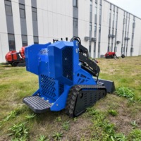 Minipala cingolata compatta 976 kg con cingoli in gomma, benna da 0,12 m³, minidumper 240 kg per agricoltura, giardinaggio e edilizia