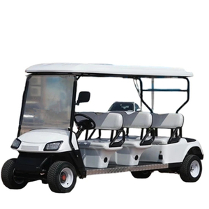Últimos Lanzamientos: Carro de Golf de 6 Plazas con Batería de Plomo-Ácido, Certificado CE, Rendimiento Antienvejecimiento, 30 km/h, Autonomía de 70-90 km - Product Image 4