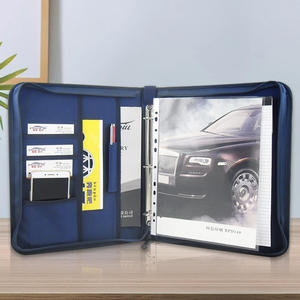 Portafolio A4 con Logotipo al por Mayor, Organizador con Carpeta de 3 Anillas, Portafolio de Tela para Negocios, Carpeta Personalizada para Archivos - Product Image 2