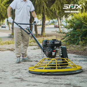 เครื่องขัดคอนกรีต SFJX แบบใช้น้ำมันเบนซิน กำลังสูง โครงสีเหลือง - Product Image 4