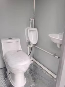 Maison préfabriquée en panneaux sandwich, <span class=keywords><strong>WC</strong></span> mobile, salle de bain portable, toilettes portables, <span class=keywords><strong>installation</strong></span> facile pour chantier de construction - Product Image 4