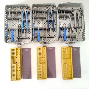 Ortopedik cerrahi Pet hayvan Implant kemik plakası DCP LCP kilitleme plakası ayarlanabilir CE ISO sertifikalı sınıf veteriner aletleri - Product Image 4