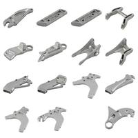 Pièces de fourche de VTT en aluminium forgé sur mesure, accessoires de vélo, services de fabrication par forgeage, tolérance de haute précision, anodisées