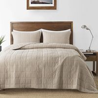 Ensemble de couvre-lit toutes saisons, couvre-lit matelassé en coton de luxe, ensemble de couvre-lit matelassé