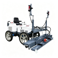Niveleuse laser autopropulsée pour béton, machine de nivellement laser pour sols en béton, pour utilisation sur chantier