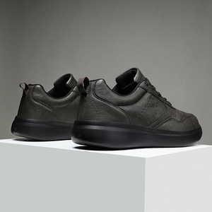 Chaussures de sport pour hommes personnalisées, légères, style décontracté, noires, pour la marche - Product Image 4